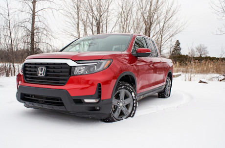 Honda Ridgeline Touring 2022 : essai hivernal Image