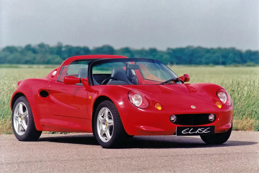 Lotus Elise UK-spec '1995–2001 design