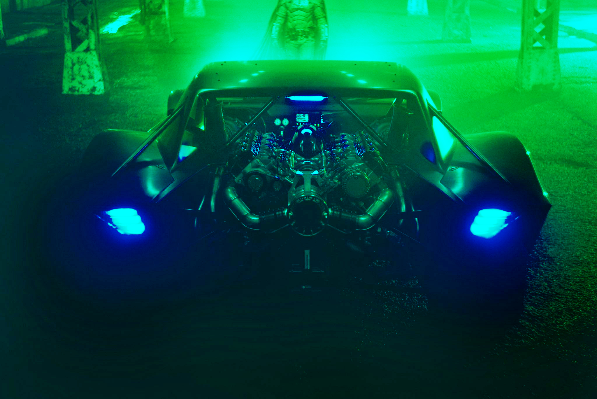 Batmobile Car Engine Rear The New Batmobile is a Rear-Engined Muscle Car and We're Here for It ...