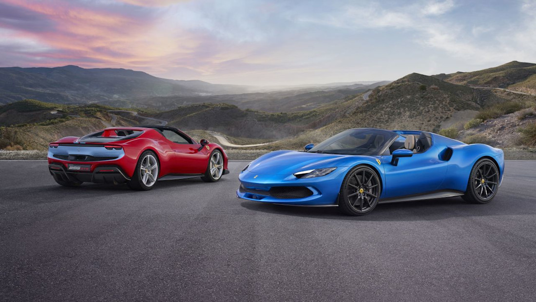 296 GTS, berlinetta Ferrari spider a motore centrale-posteriore