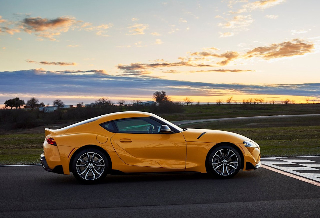 Toyota-Supra-2021 Seitenansicht