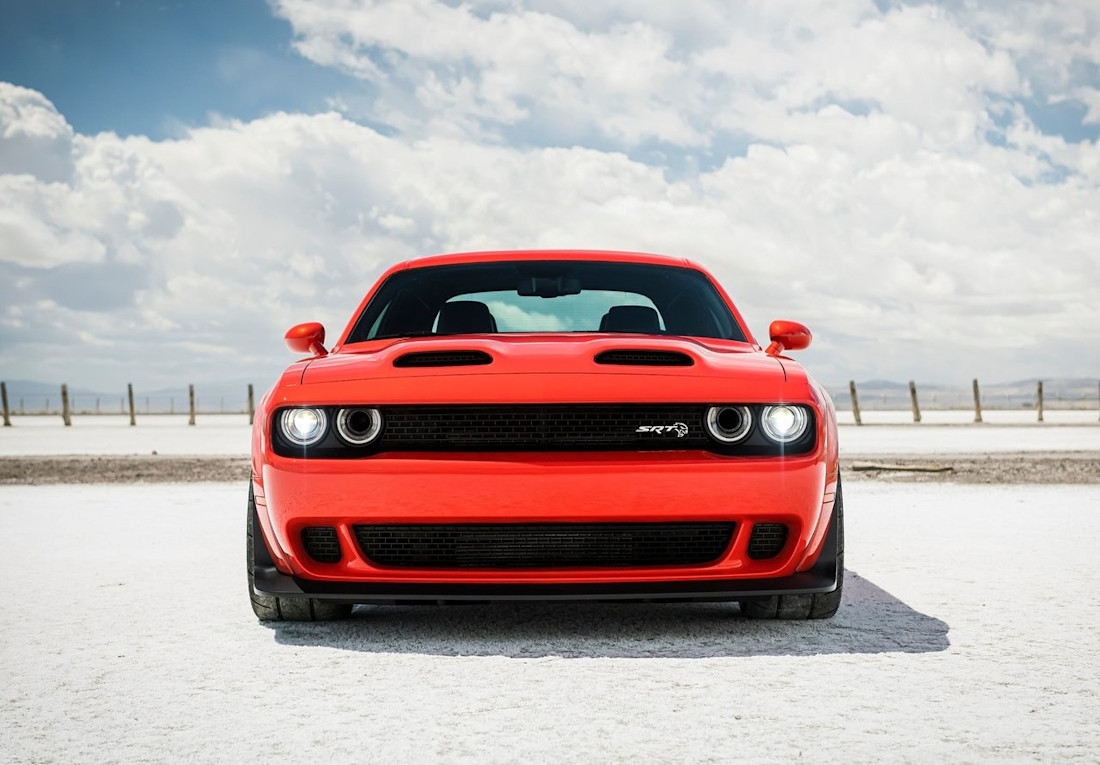 Dodge-Challenger SRT Super Stock-2020 Frontansicht