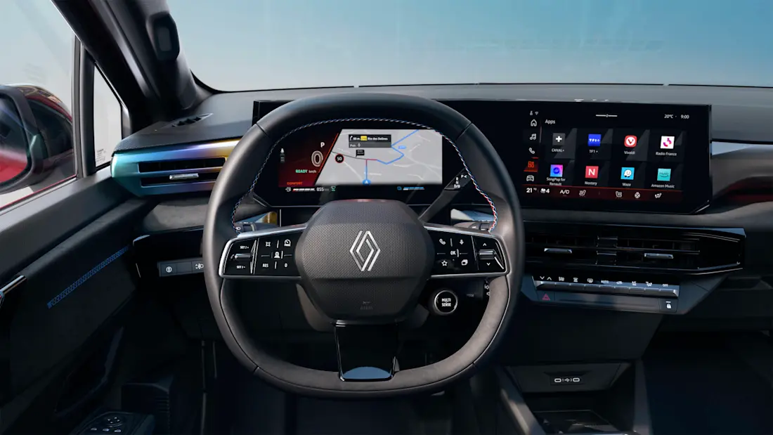 Renault Clio full hybrid E-Tech - Esprit Alpine - Rouge Absolu 17