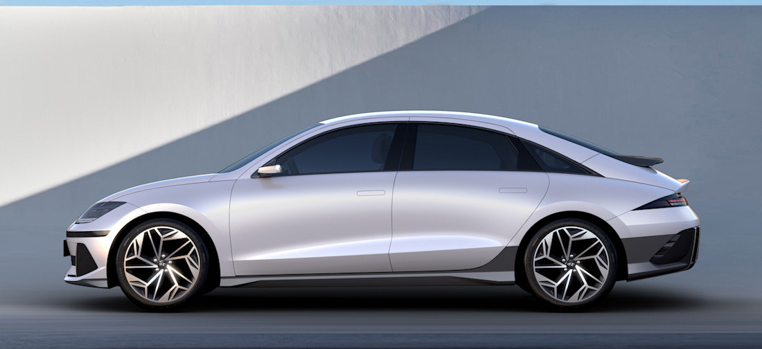 Hyundai : la Ioniq 6 se qualifie de « streamliner électrifié »