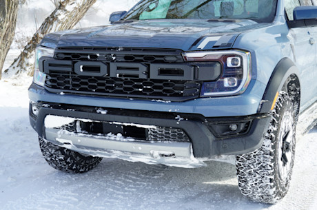 Le Ford Ranger Raptor soumis à une tempête hivernale Image