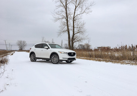 Mazda CX-5 100e Anniversaire 2021 : essai hivernal Image