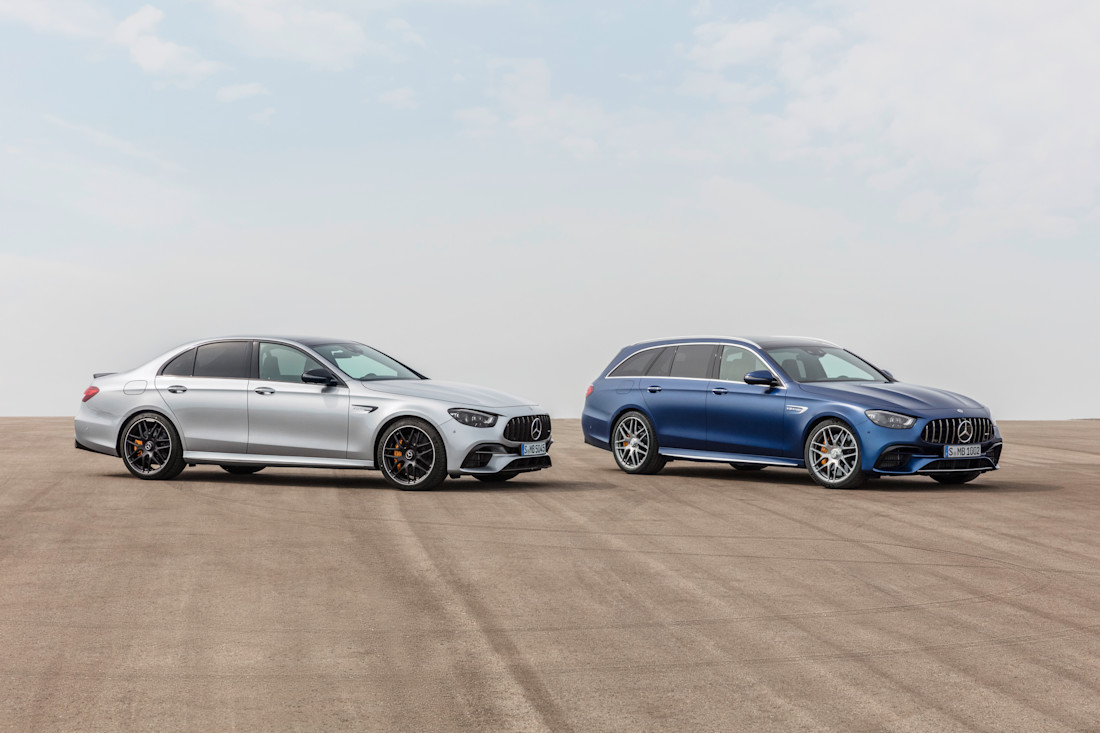 Mercedes-AMG E 63 4MATIC Berlina e Station Wagon: design più sorprendente, aerodinamica migliorata e maggiore comfort