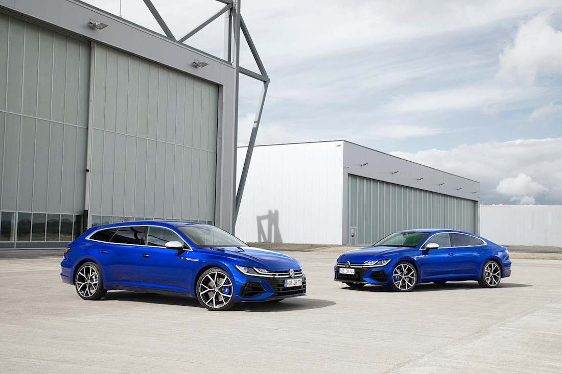 La Volkswagen Arteon s'actualise avec des versions R, plug-in et Shooting Brake!