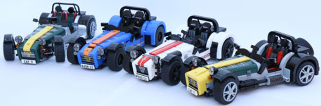 Rapport: Caterham Seven Lego – Voiture en kit… Lego