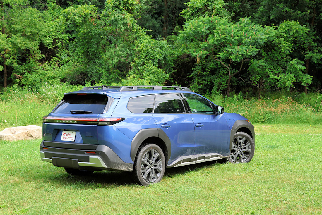2026 Subaru Trailseeker Review - Exterior - Rear 3Q Angle 2.jpg