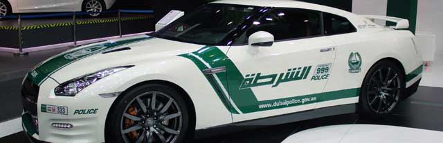 Reportaje: Coches de policía de Dubai – Los 10 coches de policía más lujosos de Dubai