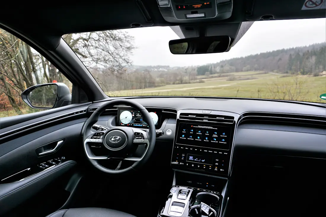 Hyundai Tucson Hybrid 2021 Int Cockpit