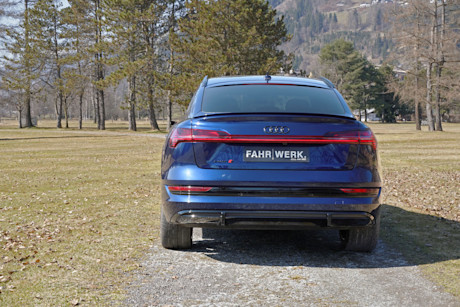 Audi e-tron Sportback 55 quattro 2022_Heck
