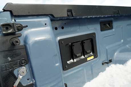 Le Ford Ranger Raptor soumis à une tempête hivernale Image