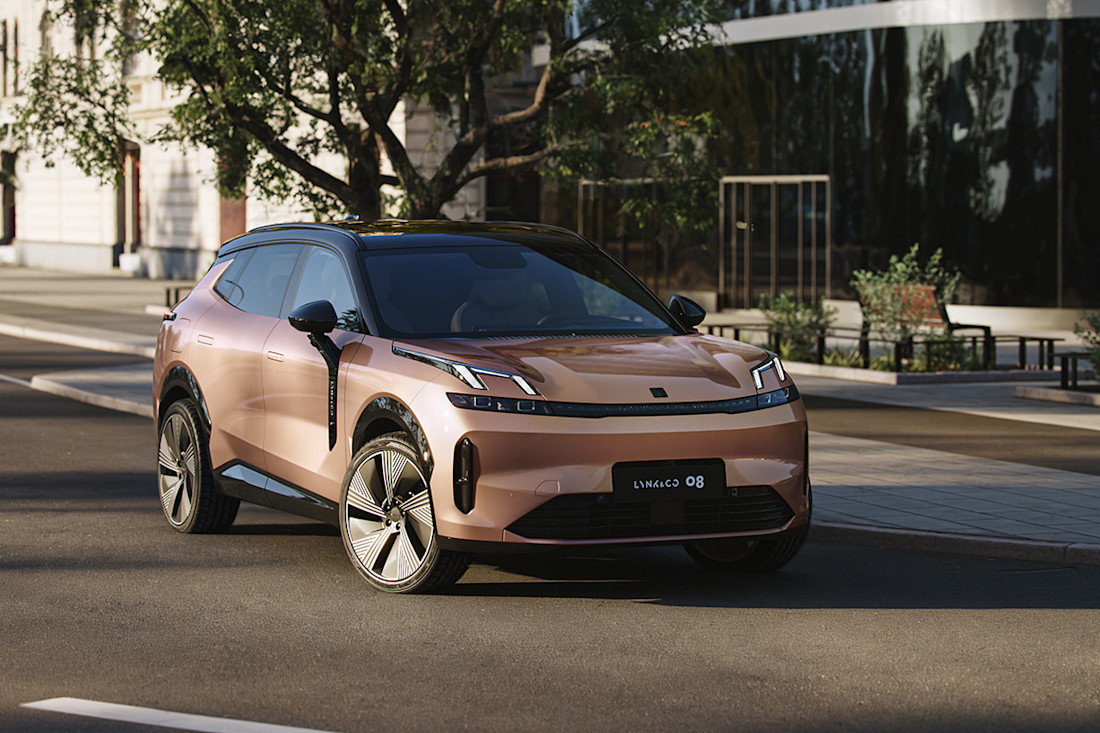 Lynk & Co 08 : l’hybride rechargeable avec 200 km d’autonomie électrique (2025)