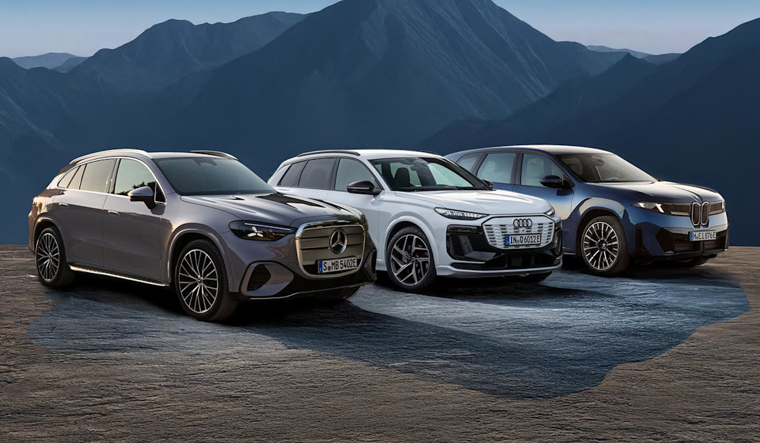 Audi Q6 e-tron vs. BMW iX3 vs. Mercedes GLC EQ - Premium-E-SUVs im Vergleich