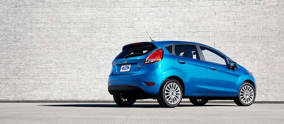 2014 Ford Fiesta - Newspress - Rear