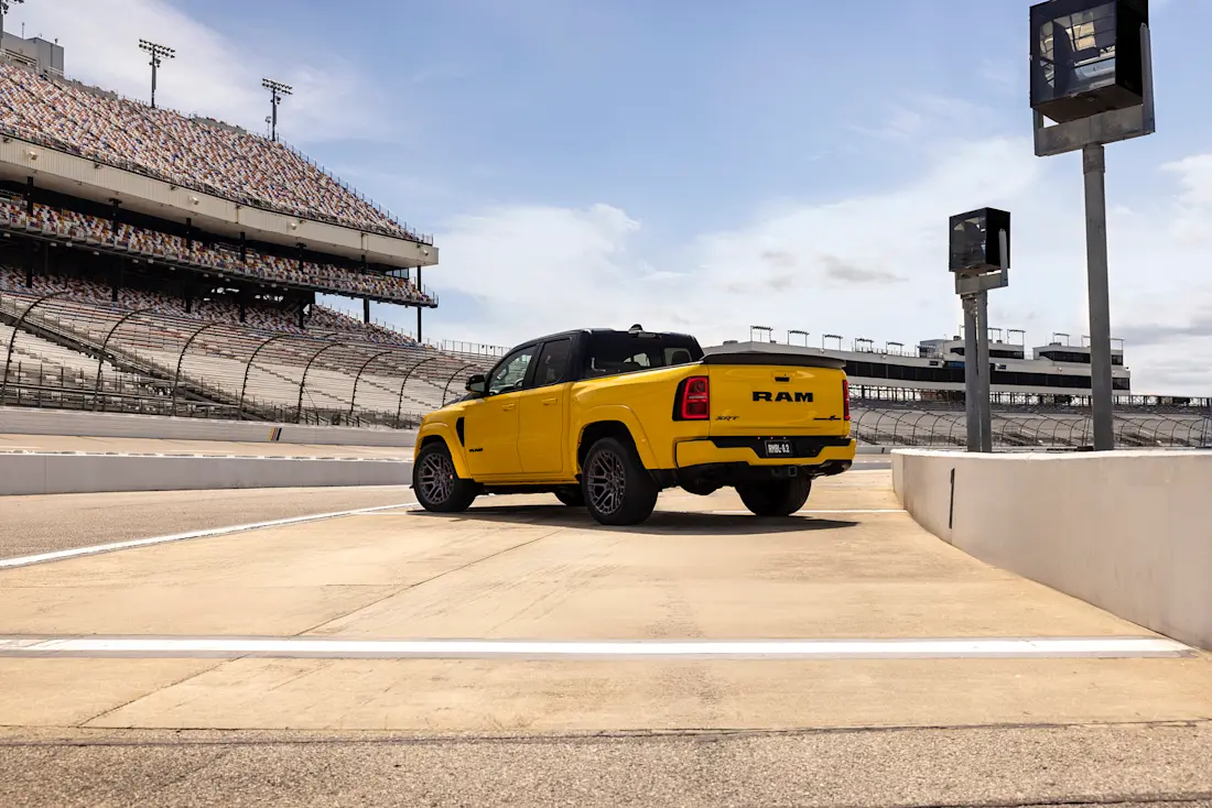 Ram Sticks Hemi Under the 1500’s Hood, Creates 777-HP Rumble Bee SRT ...