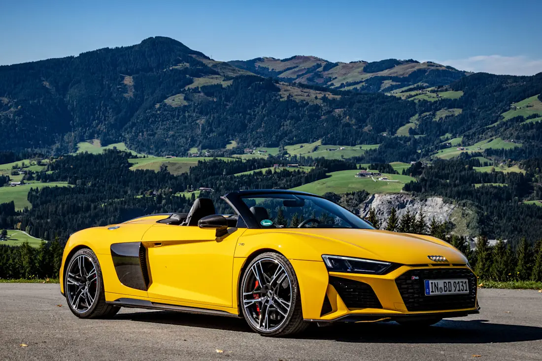 Audi-R8-Front-Side Audi-R8-Front-Side