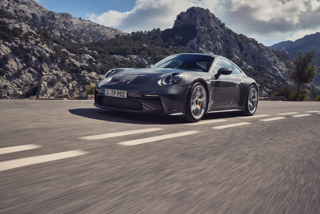 La nuova Porsche 911 GT3 con pacchetto Touring
