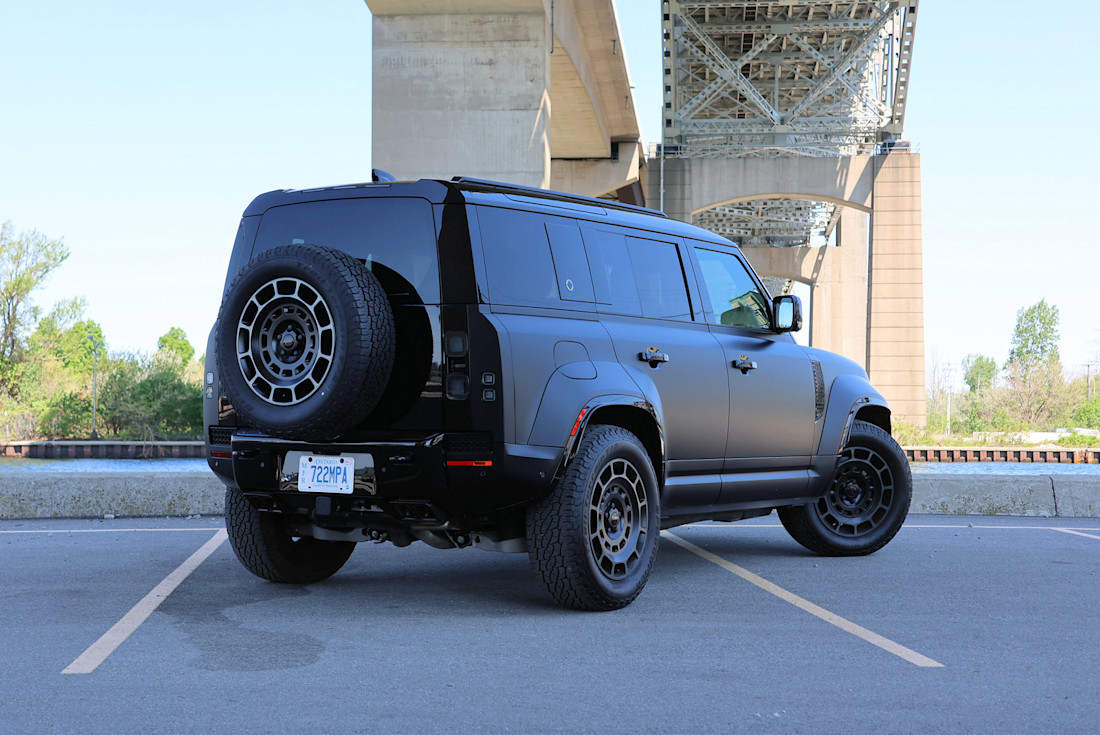 2026 Land Rover Defender Octa Review - Exterior - Rear 3Q Angle 1.jpg