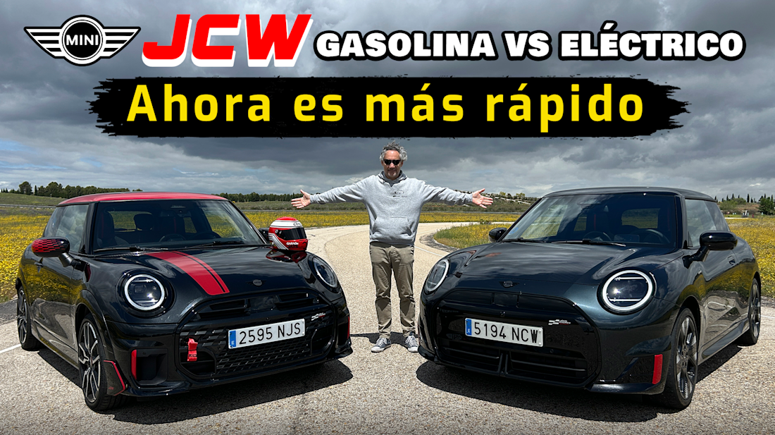 Mini John Cooper Works gasolina vs eléctrico