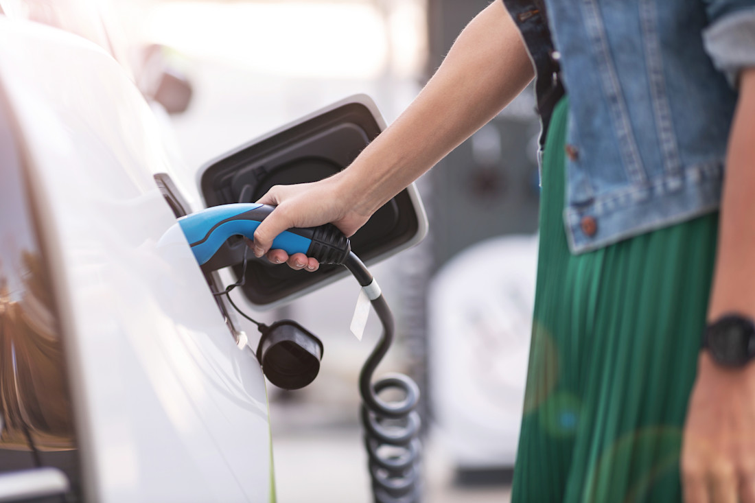 E-Auto tanken