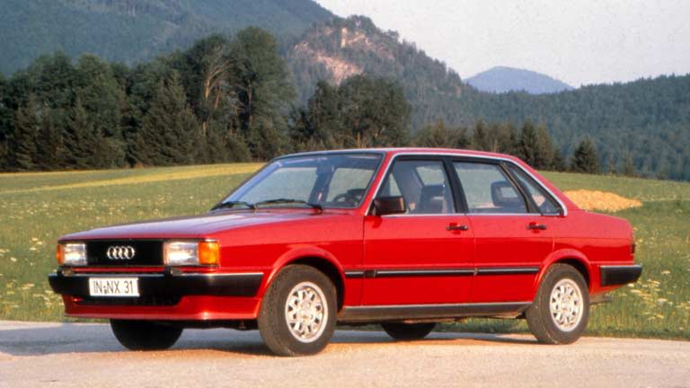 Audi 80 vedere din exterior