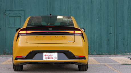 2025 Toyota Prius vs Honda Civic Hybrid Comparison Test Image