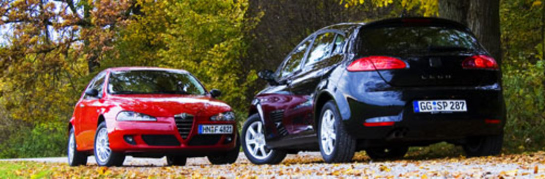 Vergleichstest: Seat Leon 2.0 FSI vs. Alfa 147 2.0 TS – Ganz schön anders