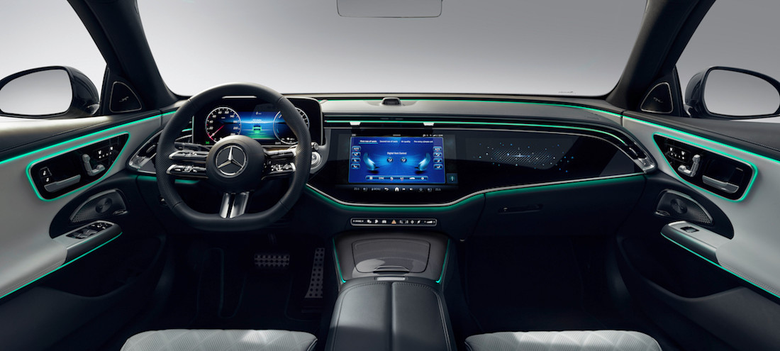 TikTok et Angry Birds dans la nouvelle Mercedes Classe E