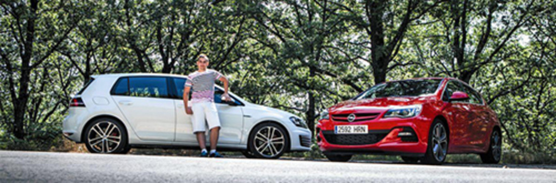 Comparativa: Volkswagen Golf 2.0 GTD DSG 5p vs. Opel Astra 2.0 CDTi biturbo – Disfrazados de GTI