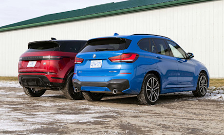 Editorial 2020 bmw x1 vs 2020 land rover range rover evoque 04 jw