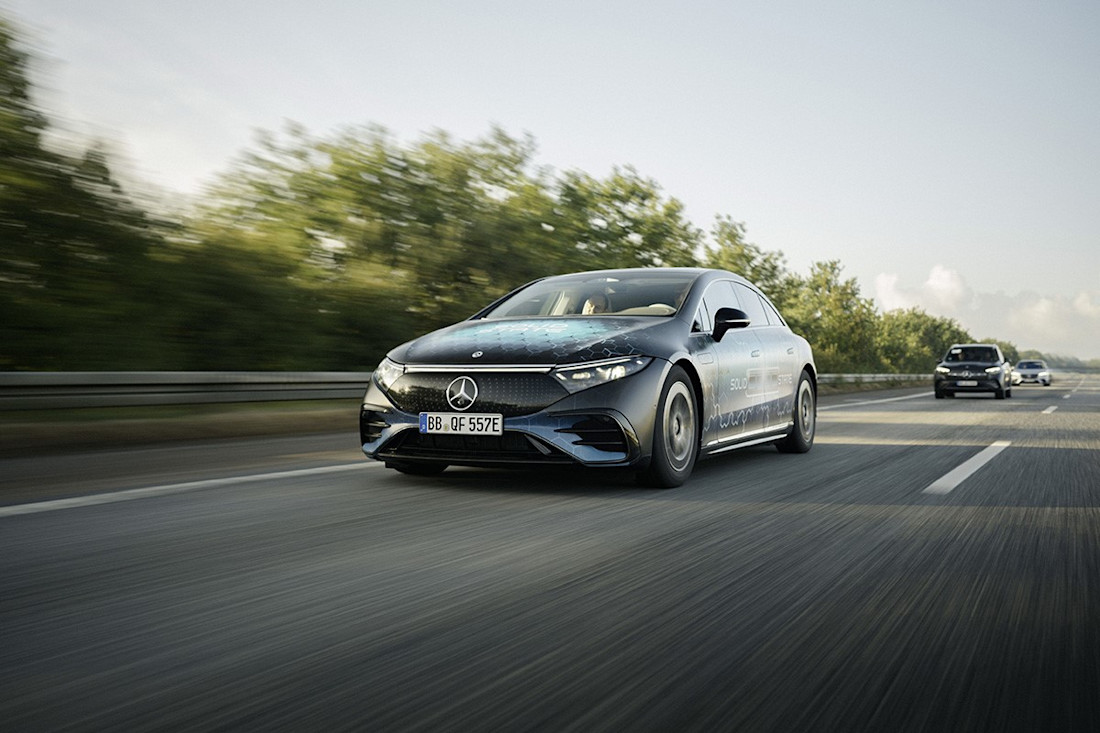 Mercedes EQS : 1 205 km d’autonomie grâce à la batterie solide (2025)