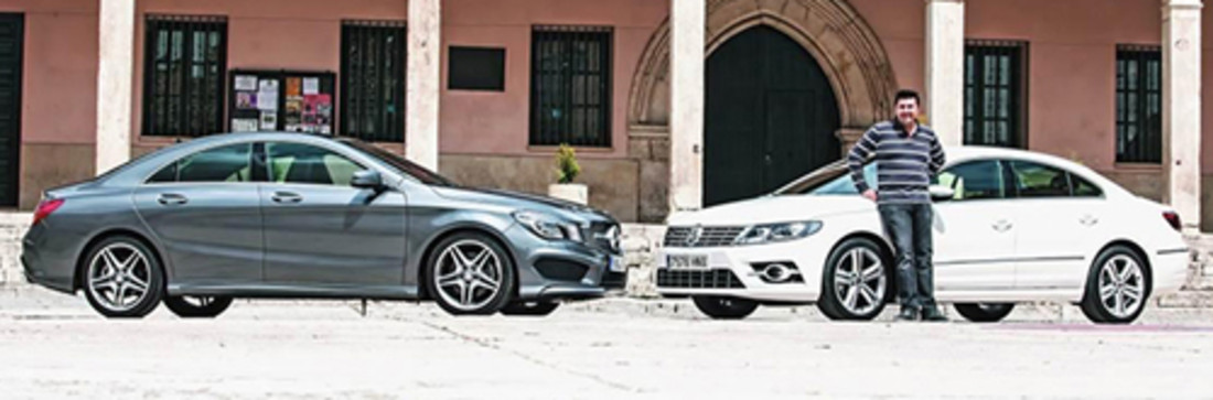 Comparativa: VW CC2.0 TDI 177 CV vs Mercedes CLA 220 CDI AUT – Duelo de berlinas coupé