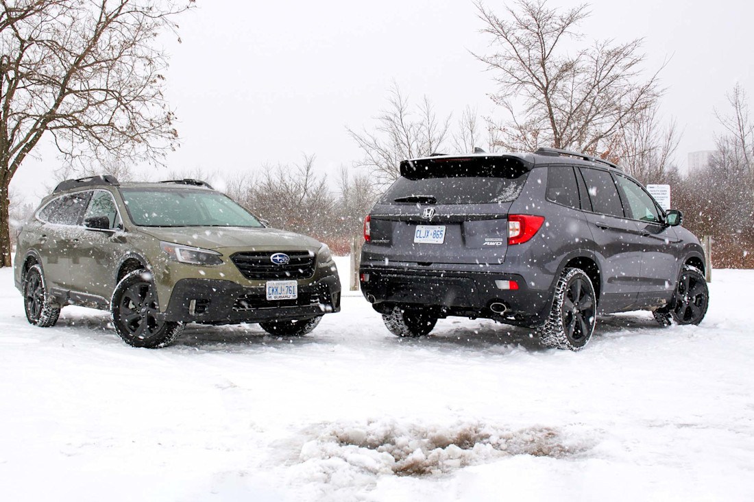 Editorial 2020 honda passport subaru outback 03 sha