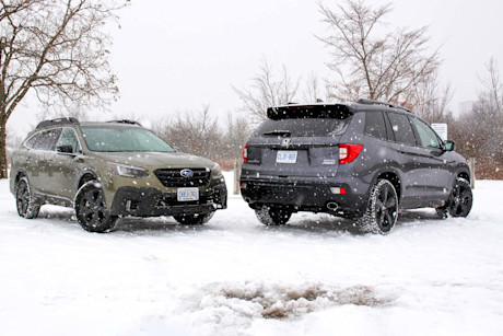 Editorial 2020 honda passport subaru outback 03 sha