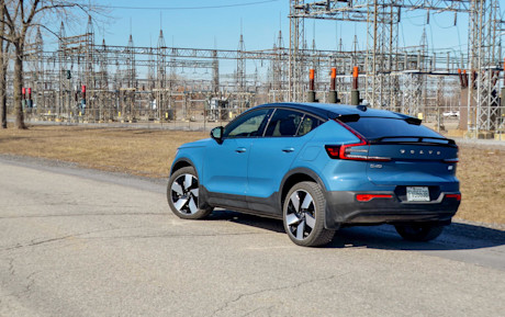 Volvo C40 Recharge 2022 : essai routier Image