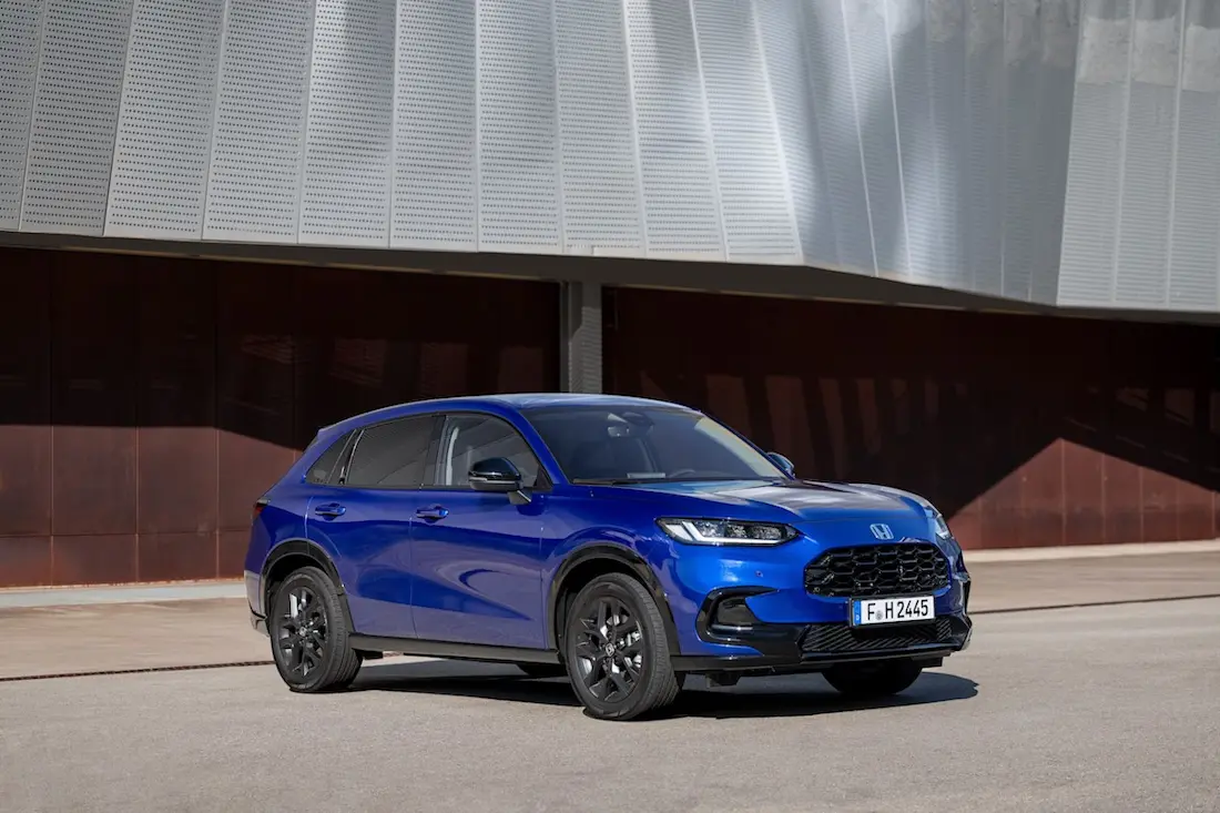 Honda ZR-V (2023) static, front view Honda ZR-V (2023) static, front view