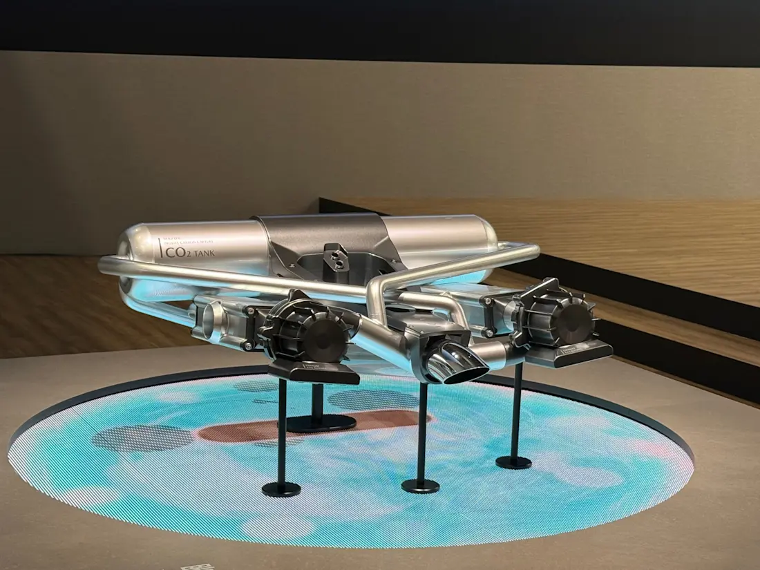  Ein "CO2-Staubsauger"? Klingt eigenwillig, befindet sich bei Mazda aber in der Entwicklung.