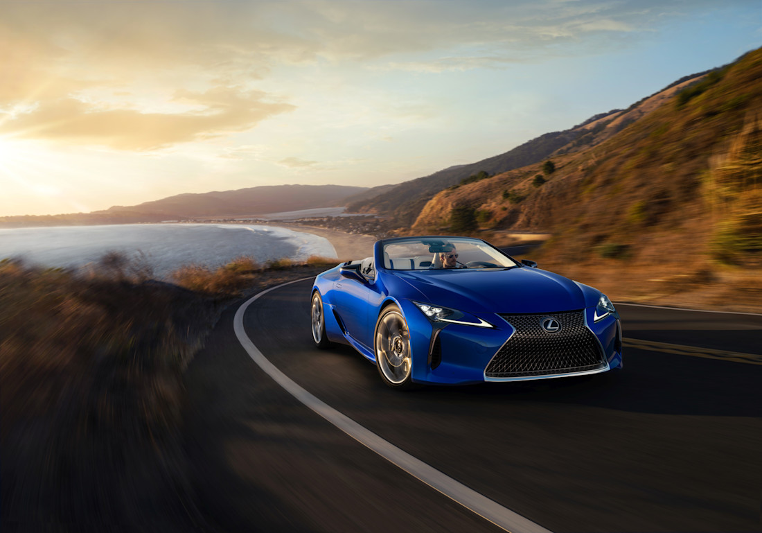 Lexus LC Convertible: la capote perfetta