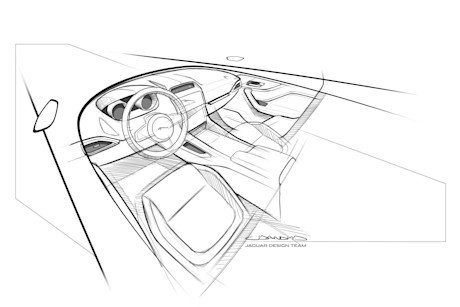 Editorial 01dd jaguar f pace interior sketch