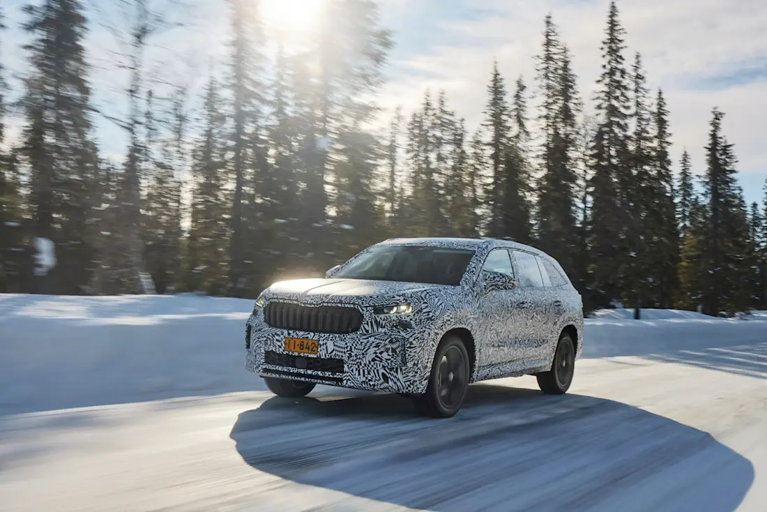 Skoda Kodiaq (2023) dynamic, front view