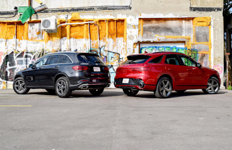 Editorial 2021 mercedes benz glc class vs 2022 genesis gv70 04 sha