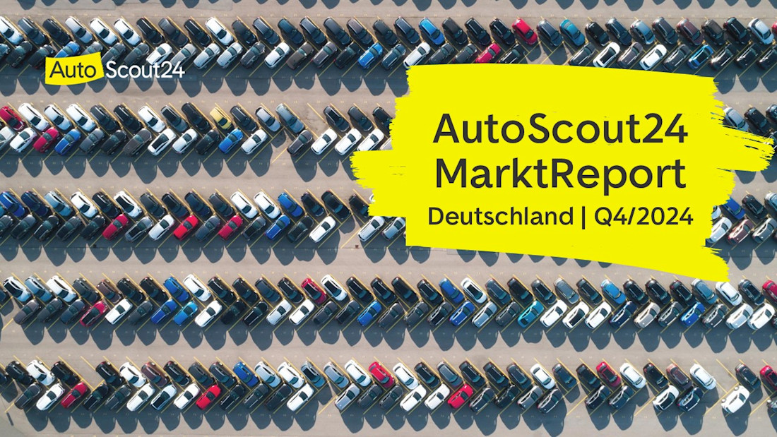 AutoScout24 MarktReport: Gebrauchtwagenpreise im vierten Quartal 2024 auf Stabilisierungskurs
