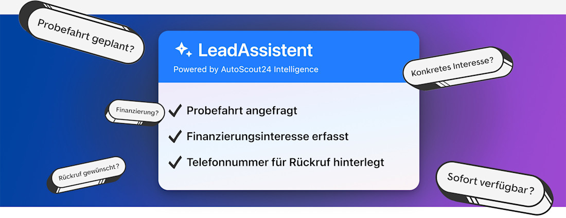 AutoScout24 LeadAssistent Hero