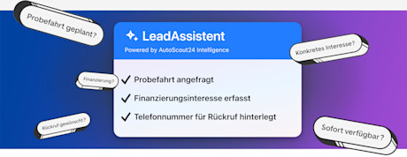 AutoScout24 LeadAssistent Hero