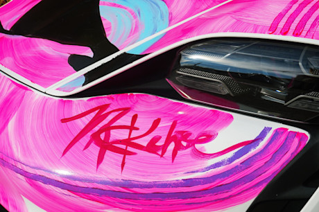 Editorial porsche taycan art battle meaghan claire kehoe 09 jl