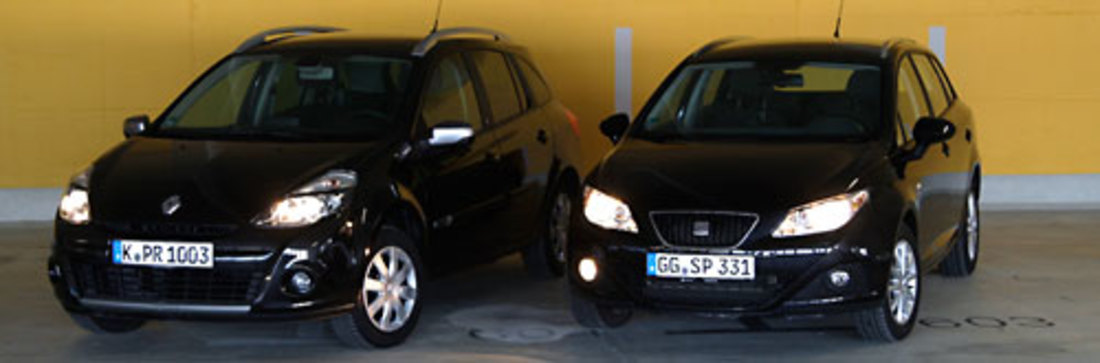 Vergleichstest: Renault Clio Grandtour vs. Seat Ibiza ST – Klein-Laster