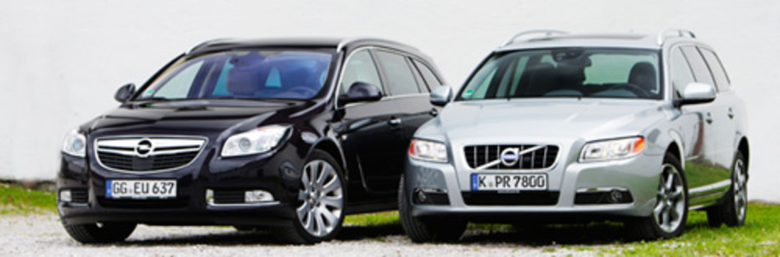 Vergleichstest: Opel Insignia 2.0 BiTurbo CDTi vs. Volvo V70 D4 – Auf den zweiten Blick
